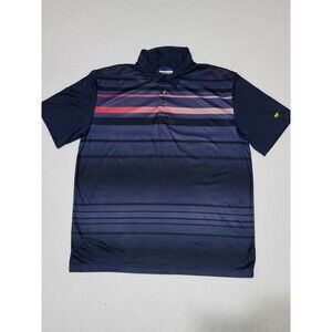(#A1) Jack Nicholson Size XL Polo Golf Shirt  Stay Dri Golden Bear Blue